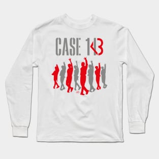 Silhouette of the dance of the song case 143 of stray kids Long Sleeve T-Shirt